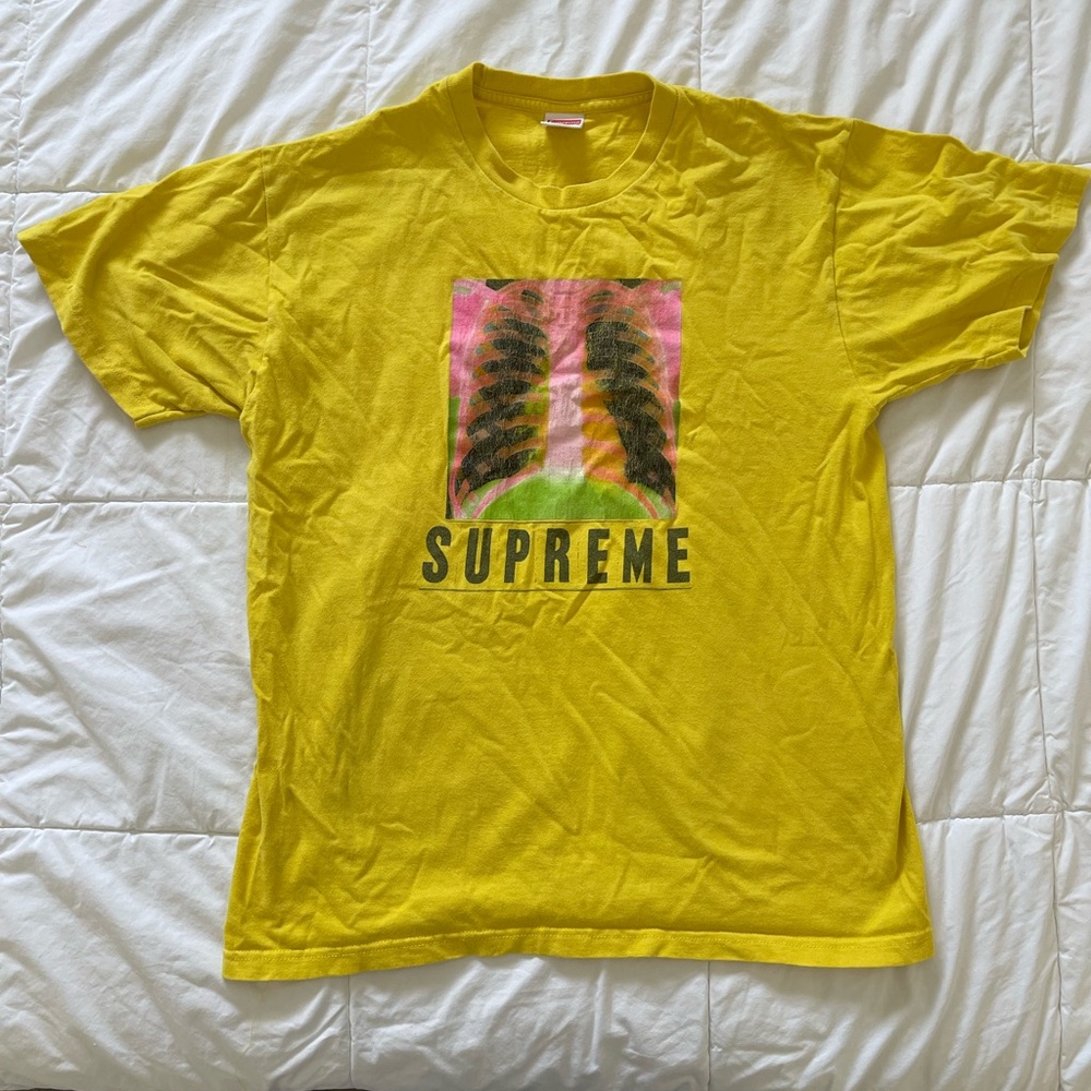 Supreme Yellow Graphic T-Shirt